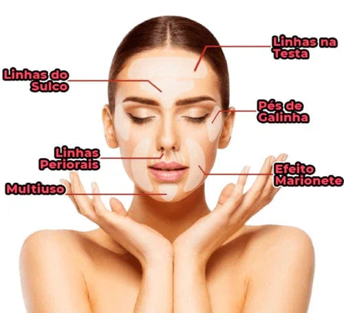 16/18 Peças Silicone Removedor Anti Rugas Facial Profissional