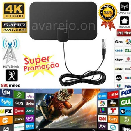 ANTENA LUXURY HDTV 4K | DIGITAL SLIM
