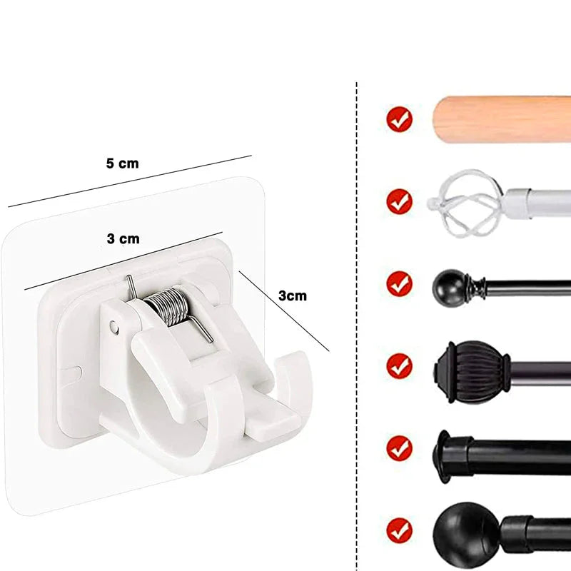 (2 Pares) Ganchos para Haste - FORTLEV®