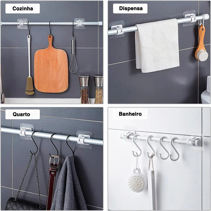 (2 Pares) Ganchos para Haste - FORTLEV®